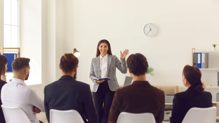 leadership development with a woman
