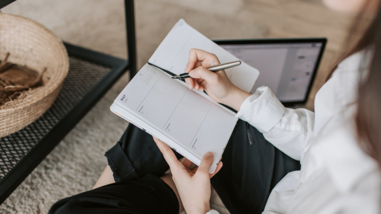 Girl navigating the future of work and planning