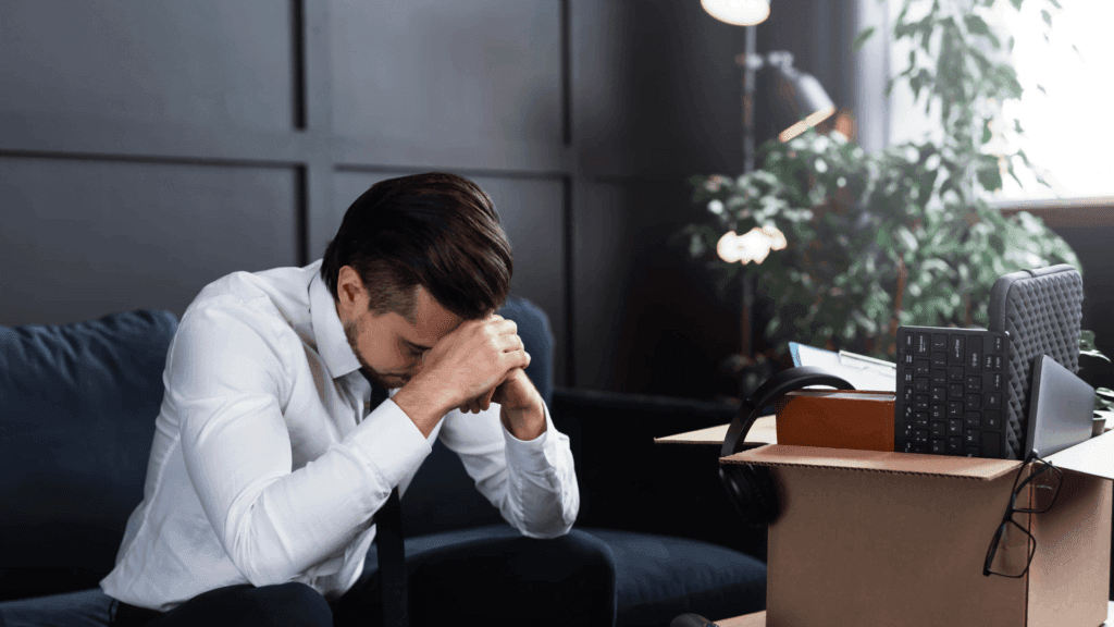 Person who needs outplacement services brisbane