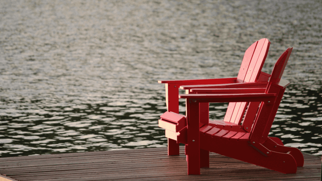 Red chair representing transition to retirement coaching brisbane