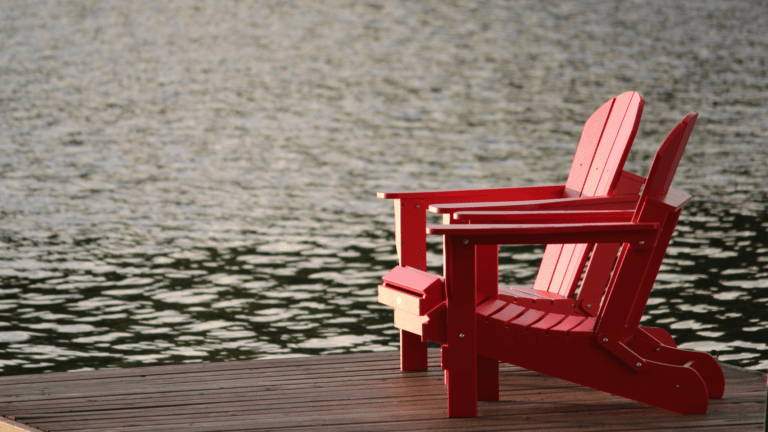 Red chair representing transition to retirement coaching brisbane